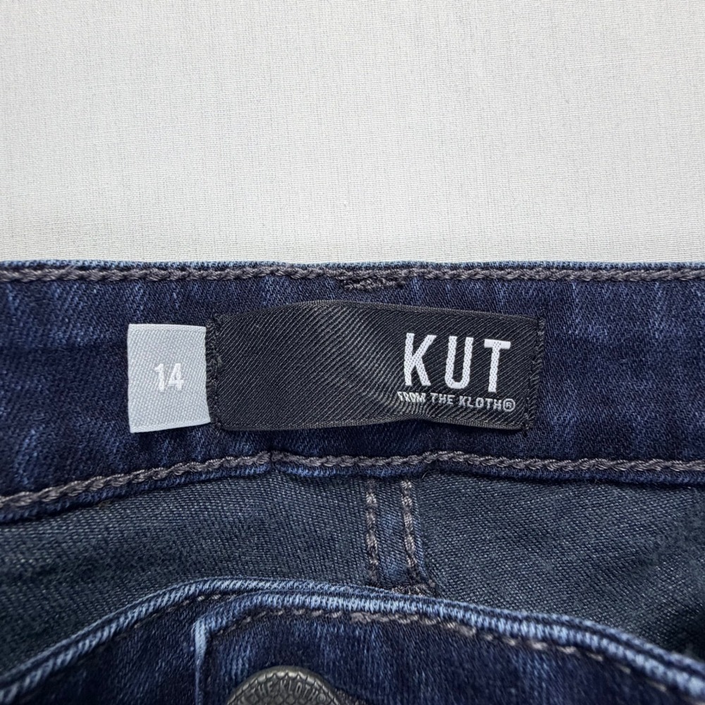 KUT from the Kloth Diana Skinny‎ Jeans Dark Wash Size 14 - Picture 3 of 8